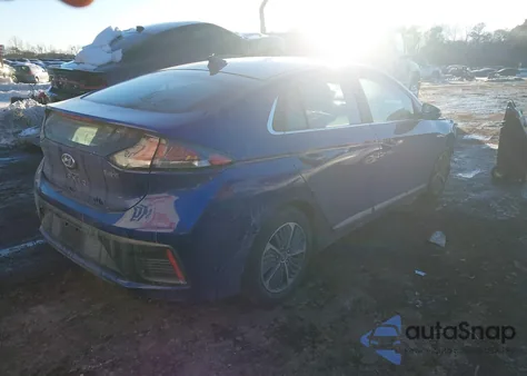 2022 Hyundai Ioniq Plug-In Hybrid Sel from USA, damaged, VIN KMHC75LD2NU276602
